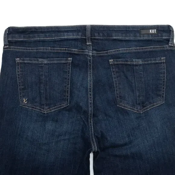 Kut From The Kloth Catherine High Rise Boyfriend Jeans Size 14 - Picture 5 of 9